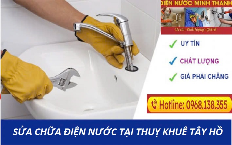 Dịch vụ sửa đường ống nước tại Thuỵ Khuê