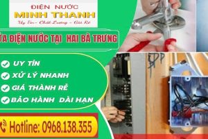 Sửa chữa điện nước tại Minh Khai