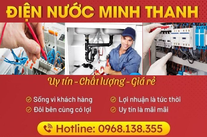 Dịch vụ sửa chữa điện nước uy tín chuyên nghiệp tại Long Biên