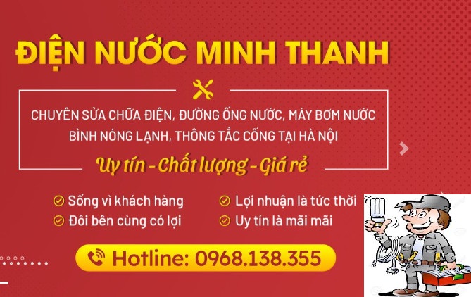 Dịch vụ sửa chữa điện nước Minh Thanh tại Nguyễn Trãi