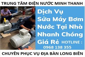 Sửa máy bơm nước tại quận Long Biên