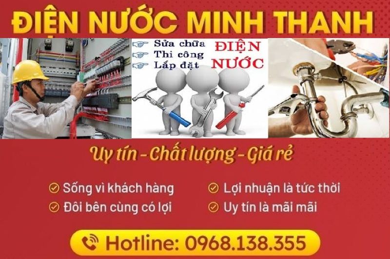 Sửa chữa điện nước tại Cát Linh 