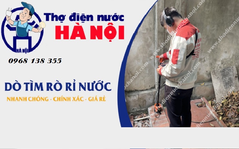 sửa đường ống nước tại phường bưởi