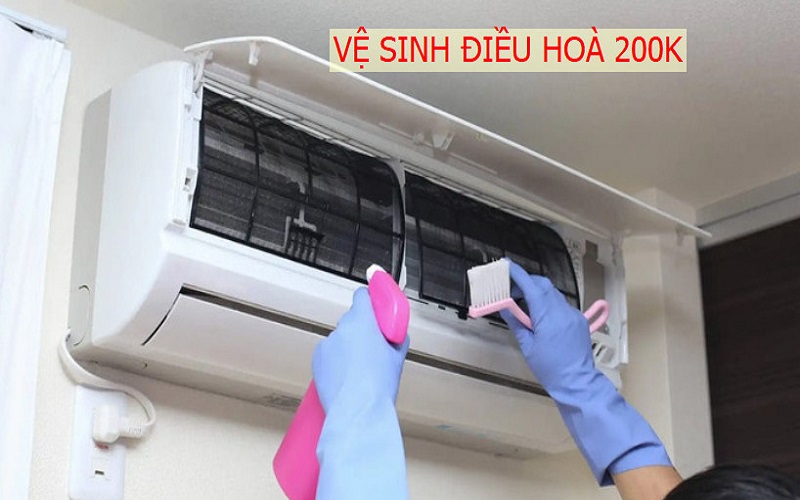 Vệ sinh bảo dưỡng điều hoà tại quận Cầu Giấy