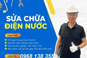 Sửa chữa điện nước tại phường Bách Khoa – 0968 138 355