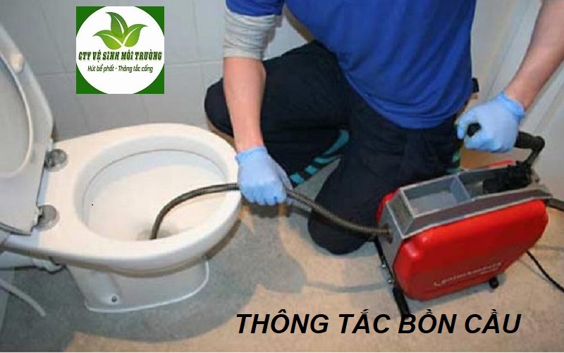 thông tắc bồn cầu ở Minh Khai