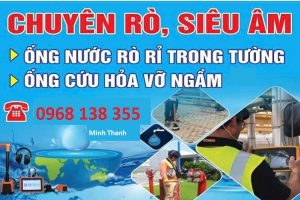 DỊch vụ dò tìm rò rỉ nước tại quận Cầu Giấy – Bằng máy siêu âm