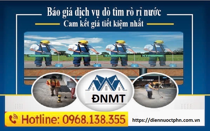 Báo giá dịch vụ dò tìm rò rỉ nước