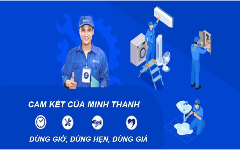 Cam kết về dịch vụ sửa chữa điện nước của Minh Thanh