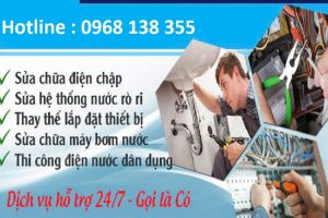 Sửa chữa điện nước tại Phường Phúc Đồng – Gọi 0968 138 355