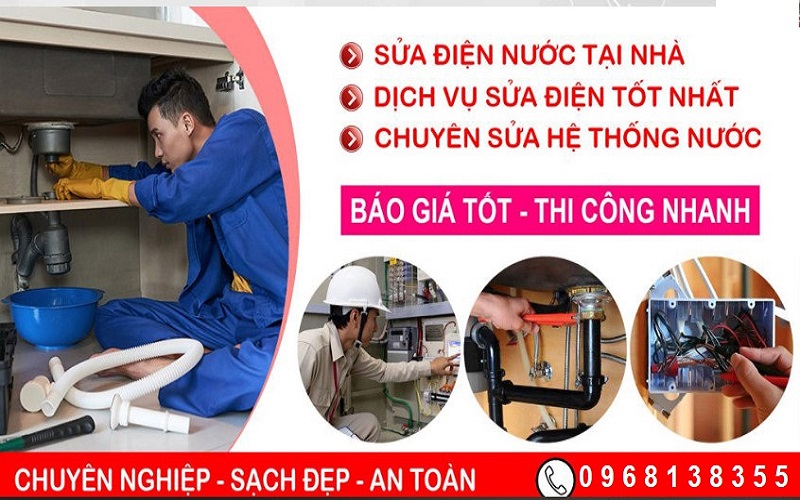 sửa chữa điện nước tại phường Bồ Đề