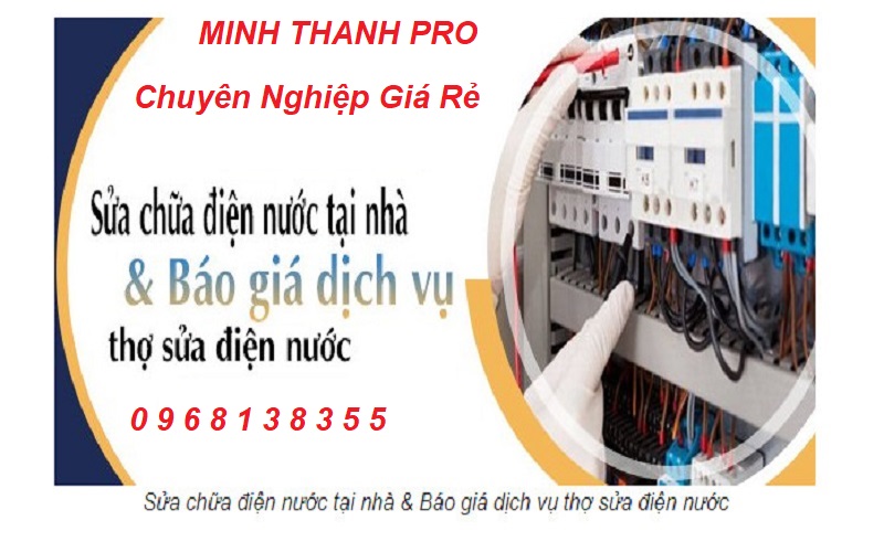 sửa chữa điện nước tại phường Cầu Dền