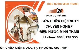 Sửa chữa điện nước tại Phường Gia Thuỵ – Gọi – 0968 138 355