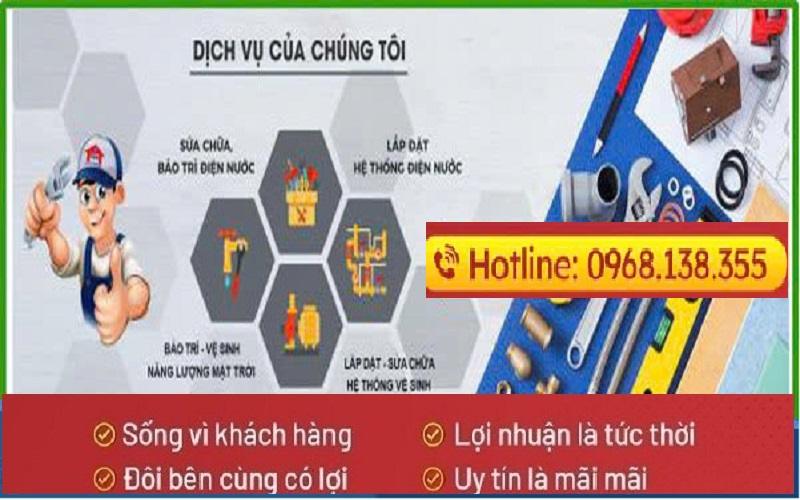 Sửa điện nước phường Đức Giang