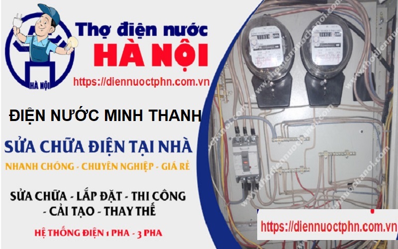 Thợ sửa điện tại nhà ở Bồ Đề - Long Biên