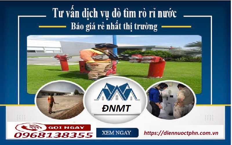 dò tìm ống nước rò rỉ tại Hà Nội