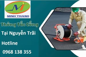 Thông tắc cống tại Nguyễn Trãi