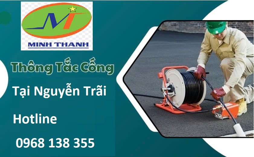 Thông tắc cống tại Nguyễn Trãi