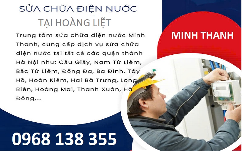 sửa chữa điện nước Hoàng Liệt