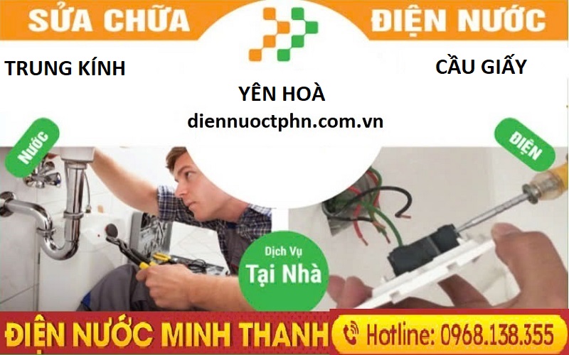 sửa chữa điện nước tại trung kính