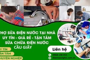 Sửa chữa điện nước tại Cầu Giấy